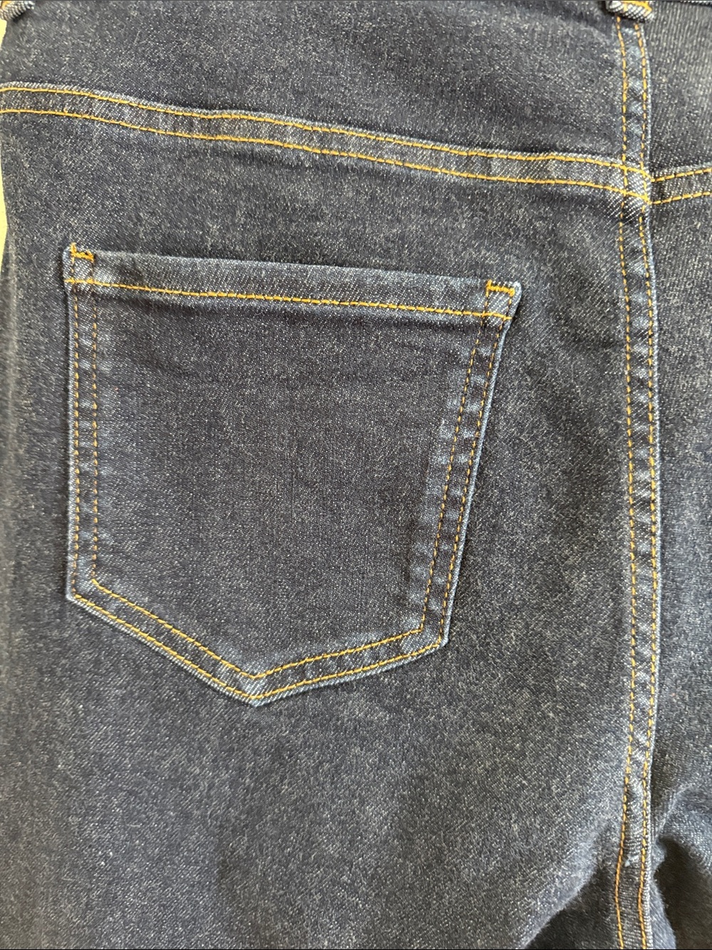Universal Standard High-waist Dark Indigo Straight Jeans with Cuff - Picture 7 of 16